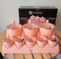 8 Pcs Multipurpose Spice Jar Set With Stand And Spoon