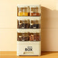 6 In 1 Crystal Spice Storage Jar